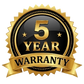5 Year Warranty